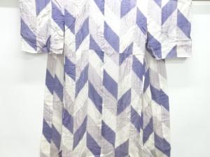 アンティーク　紗 矢羽根模様長襦袢